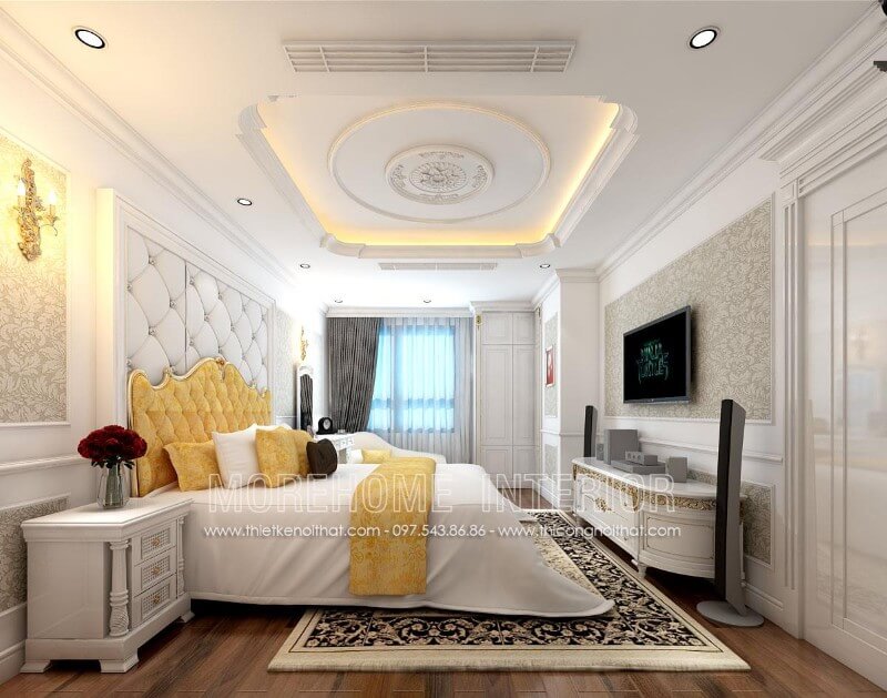 Giường ngủ bọc nỉ đầu giường Giường ngủ bọc nỉ đầu giường