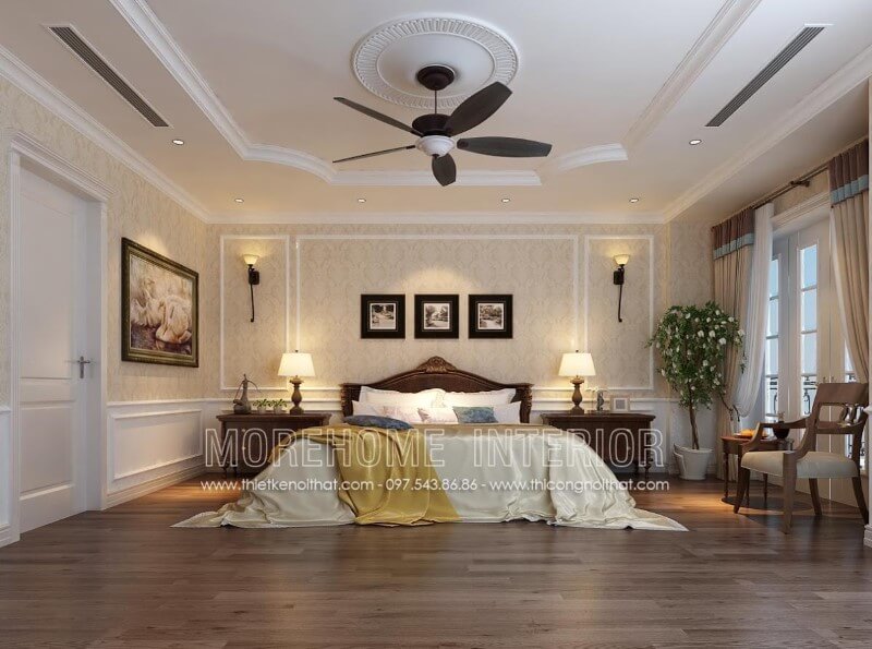 Giường ngủ gỗ óc chó