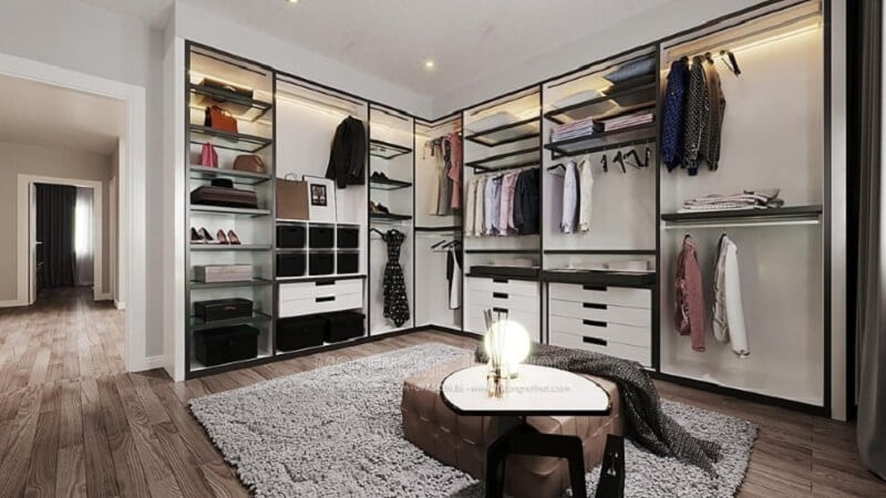 Tủ quần áo gỗ công nghiệp