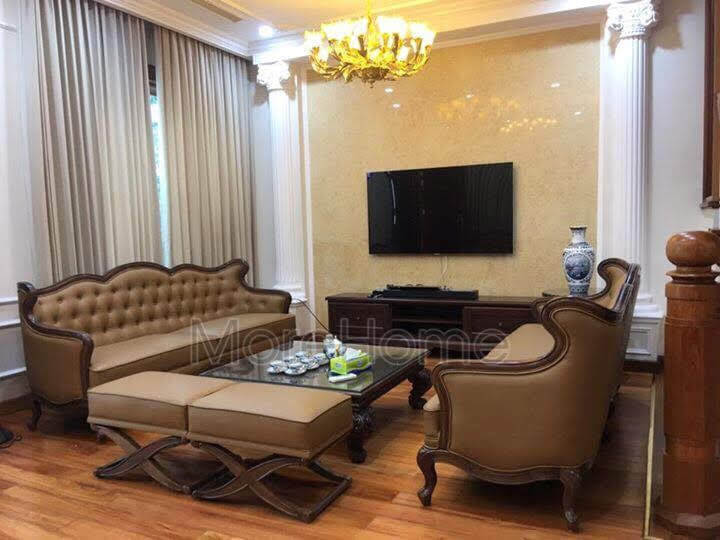 Moresofa chuyên sản xuất Sofa tân cổ điển đẹp cho phòng khách Mẫu sofa gỗ óc chó sang trọng