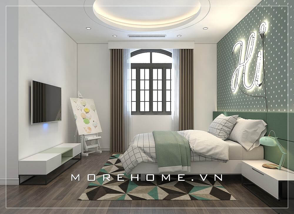 Giường ngủ hiện đại Giường ngủ hiện đại