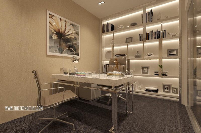 Mẫu thiết kế văn phòng làm việc hiện đại được ưa chuộng tại MoreHome