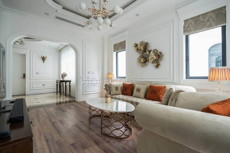 Thiết kế và thi công nội thất biệt thự tân cổ điển trọn gói