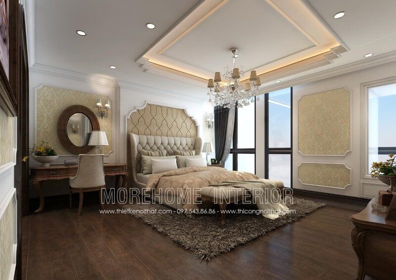 Mẫu giường ngủ bọc da đẹp và ấn tượng là xu hướng luôn được khách hàng quan tâm yêu thích