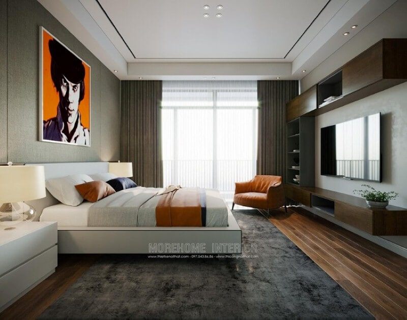 Sắp xếp nội thất phòng ngủ thông minh, đẹp, sang trọng