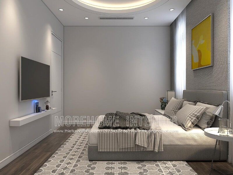 Mẫu giường ngủ bọc vải khung gỗ sồi nhập khẩu tuyệt đẹp cho phòng ngủ của bạn